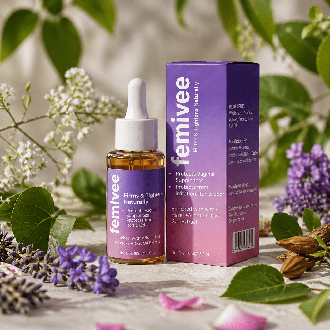 Femivee Natural V-Tightening Serum – 50ml