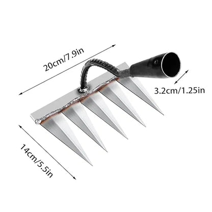 Teeth Carbon Steel Garden Weeding
