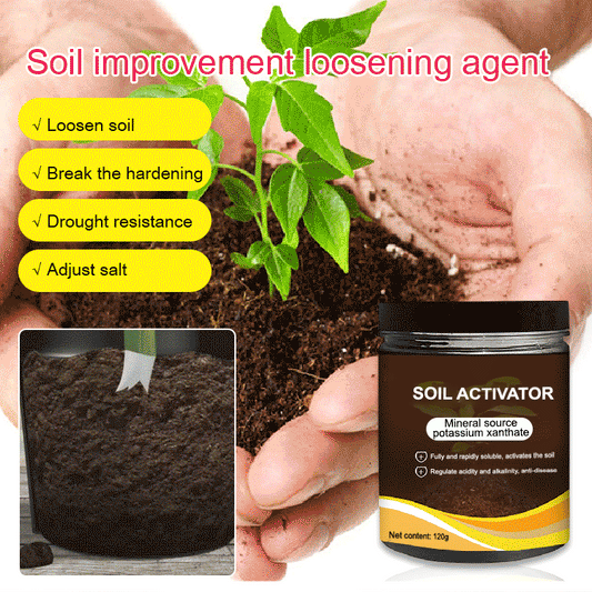 🔥Limited Sale - BUY 1 GET 1 FREE🔥Soil Activated Treasure Premium Soil Activator